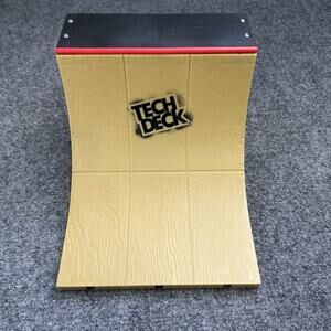 Tech Deck 1/4 Quarter Pipe Skateboard 6” X 12” Vintage No Rails SML 99885